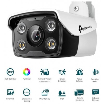 CAMARA IP TP-LINK VIGI C340(6mm) BULLET COLOR 4MP