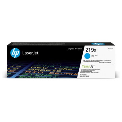 HP 219X High Yield Cyan Original LaserJet Toner Cartridge