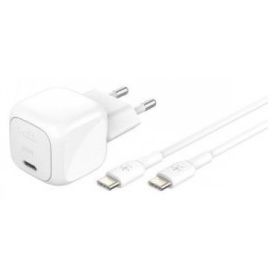 CARGADOR USB BELKIN WCA008KQ1MWH-B6 BOOST CHARGE USB-C