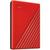 HDD WD EXTERNO 2.5" 4TB MY PASSPORT ROJO (Espera 4 dias)