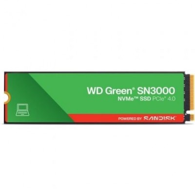 SSD WD SN3000 1 TB M.2 PCI EXPRESS 4.0 NVME QLC 3D NAND