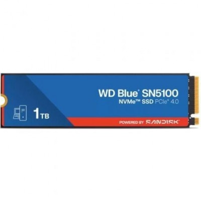 SSD WD BLUE SN5100 1 TB M.2 PCI EXPRESS 4.0 NVME QLC 3D NAND