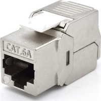 WP WPC-KEY-6ASP-TL conector RJ45 Met&aacute;lico, Blanco (Espera 4 dias)