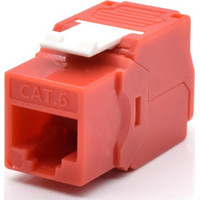 WP WPC-KEY-6UP-TL/R conector RJ45 Rojo, Blanco (Espera 4 dias)-1SX WP WPC-KEY-6UP-TL/R conector RJ45 Rojo, Blanco (Espera 4 dias)