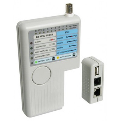 WP WPC-TST-002 comprobador de cables de red Blanco (Espera 4 dias)