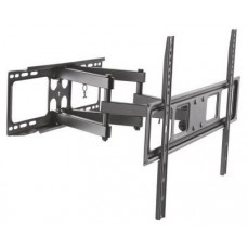 AISENS - SOPORTE ECO GIRATORIO, INCLINABLE Y NIVELABLE PARA MONITOR/TV 40KG DE 37-70, NEGRO