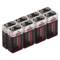 PILAS 6LR61 WARRIORS ALCALINA PACK DE 8 PILAS