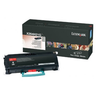 Lexmark X264, X36x Cartucho de toner Alto Rendimiento (9K)