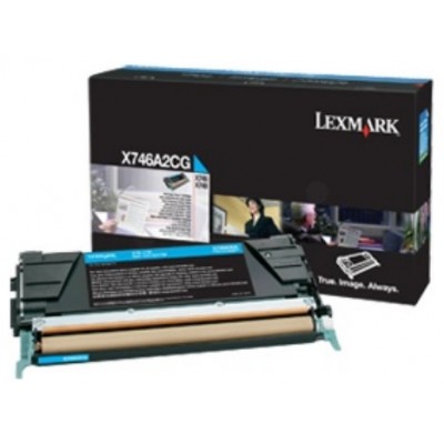 Lexmark X746, X748 Cyan Corporate Cartridge