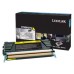 Lexmark X748 Cartucho de toner amarillo Alto Rendimiento