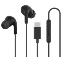 AURICULARES C/MICROFONO XIAOMI EARPHONES TYPE C BLACK (Espera 4 dias)