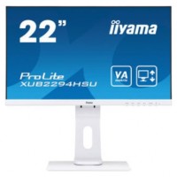 MONITOR IIYAMA 21,5" XUB2294HSU-W2, FHD, 75HZ, 4 MS, VGA, HDMI, DISPLAYPORT,ALT, REG ALT, GIRO, INCL (Espera 4 dias)