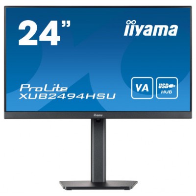 iiyama ProLite XUB2494HSU-B2 pantalla para PC 60,5 cm (23.8") 1920 x 1080 Pixeles Full HD LED Negro (Espera 4 dias)