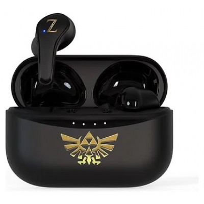 AURICULARES TWS EARPODS LOGO LEGEND OF ZELDA NEGRO OTL TECHNOLOGIES ZD0855 (Espera 4 dias)